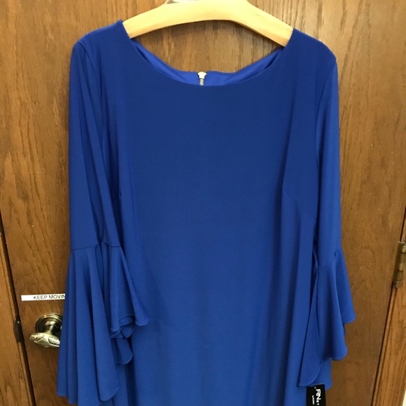 RN Studios Dresses | Beautifully Blue Outing Dress | Poshmark